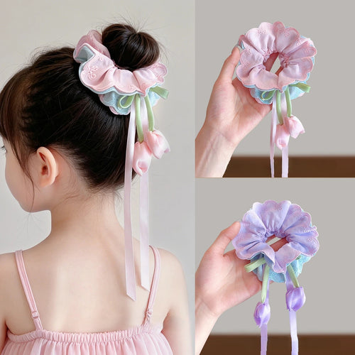 Fairy Bouquet Ribbon Easy Hair Tie