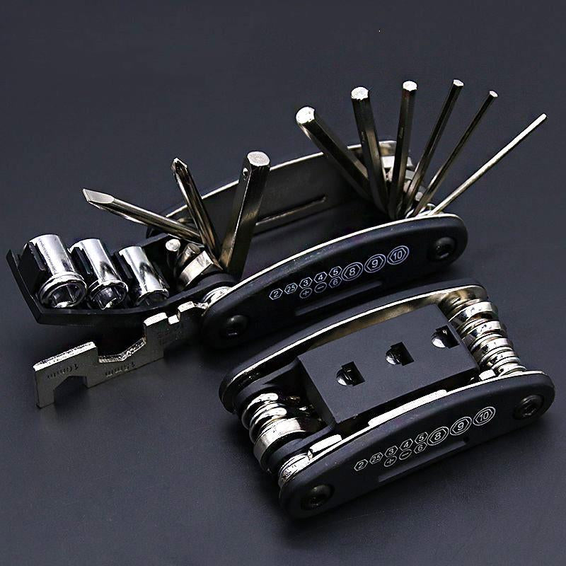 15in1 Multifunctional Pocket Size Bike Repair Tool Kit - Image 0