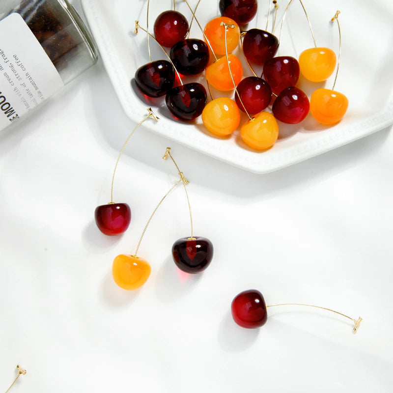 Cherry Fruit European Style Earrings - Image 5