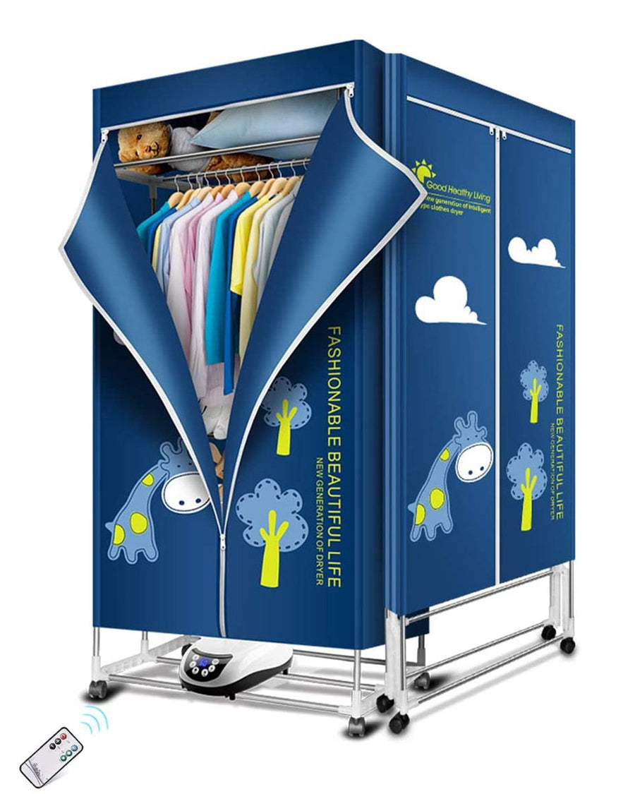 Foldable Clothes Dryer with Remote Control - Image 1