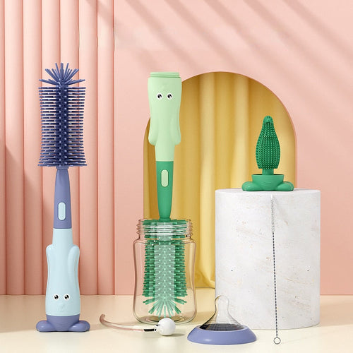 360 Rotating Baby Bottle Cleaner Brush - Image 0