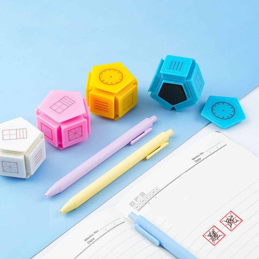 Six-Side Kids Educational Seal Stamp - Image 1