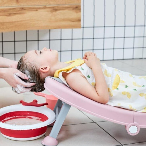 Foldable Kids Ergonomic Head Washing Chair - Image 0