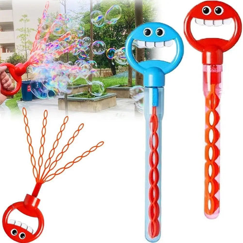 Smiley Face Fun Five-Claw Bubble Maker - Image 0