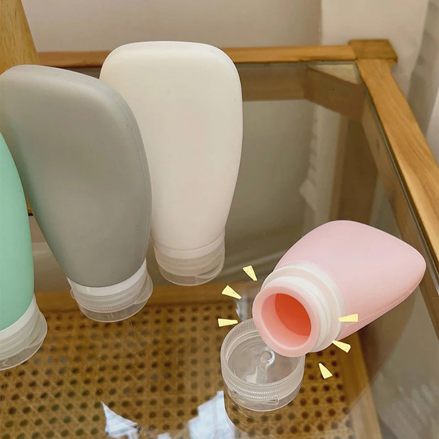 Leak-proof Silicone Refillable Travel Bottle - Image 3