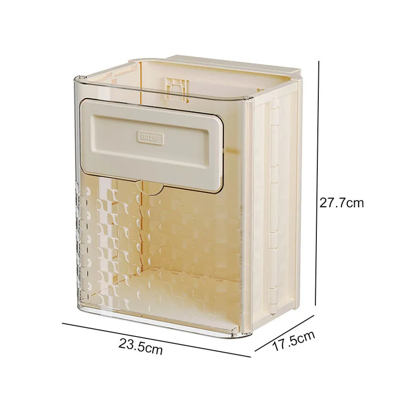 Space Saver Door Hanging Foldable Garbage Can - Image 8