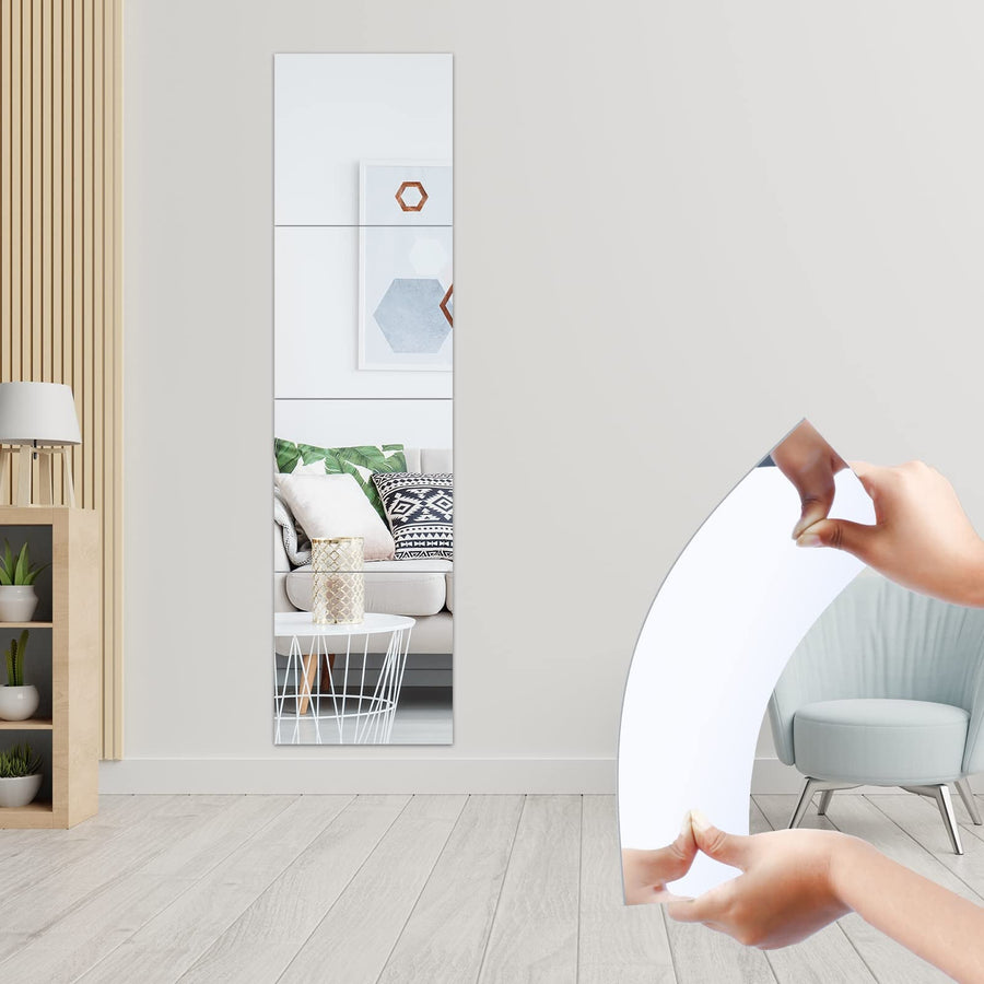 3D Self Adhesive DIY Mirror Wall Sticker - Image 1