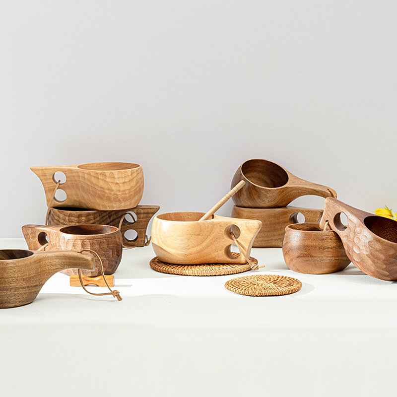 Eco Wooden Tea Cups - Image 5