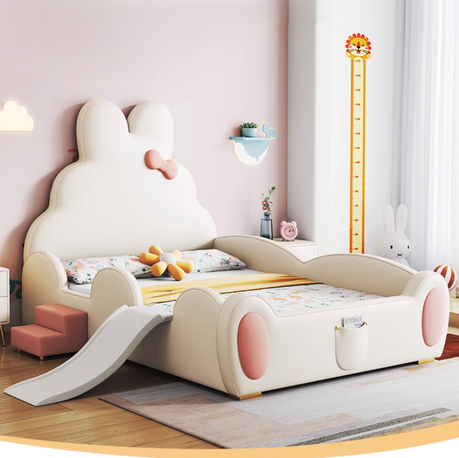 Jumpy Rabbit Cozy Kids Slide Bed - Image 1