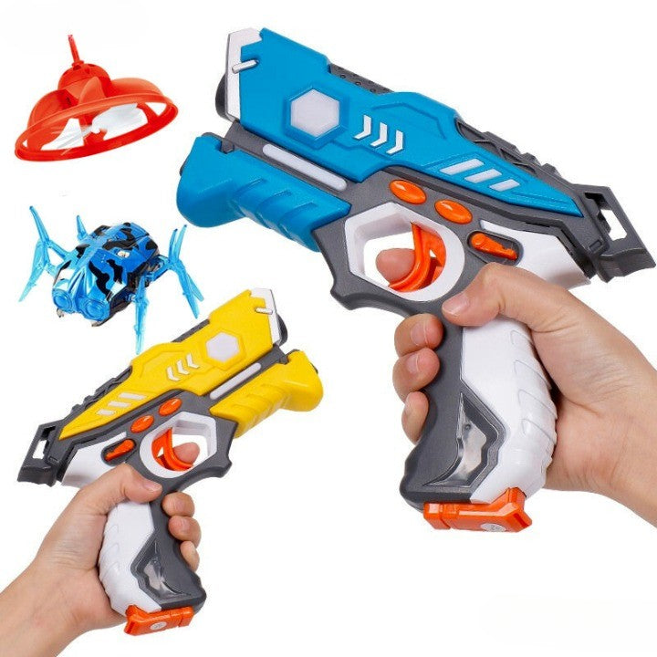 Realistic Sound Light Laser Lead Duel Toy Gun - Image 2