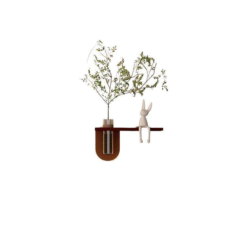 Spiral Sprout LED Backlit Wall Flower Shelf - Image 8