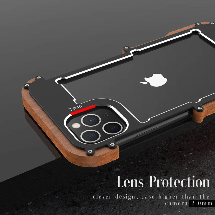 Aluminum Bumper Thin Shockproof iPhone Case - Image 4