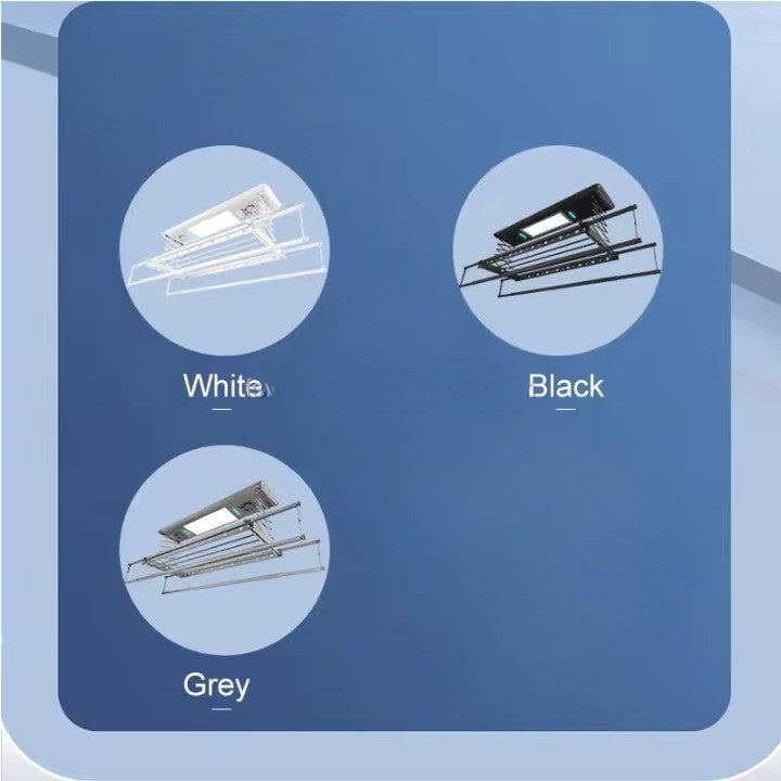Eco-Friendly Ceiling Retractable Remote Control Smart Drying Rack - Image 5