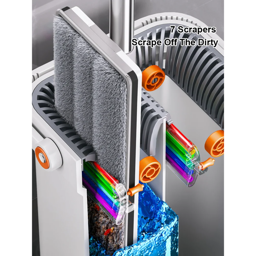 Magic Effortless Clean Household Lazy Floor Mop - Image 3
