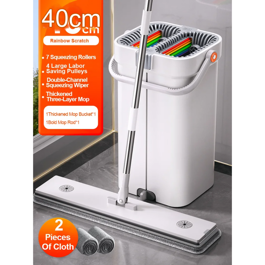 Magic Effortless Clean Household Lazy Floor Mop - Image 6