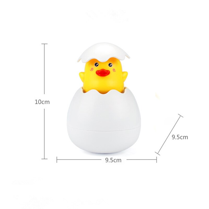 Water Sprinkler Egg Shape Baby Bath Toy - Image 4