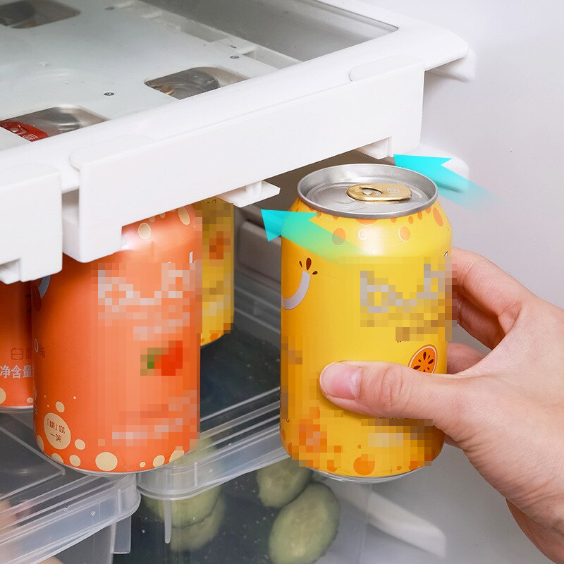 Refrigerator Beverage Organizer Slide Rack - Image 7