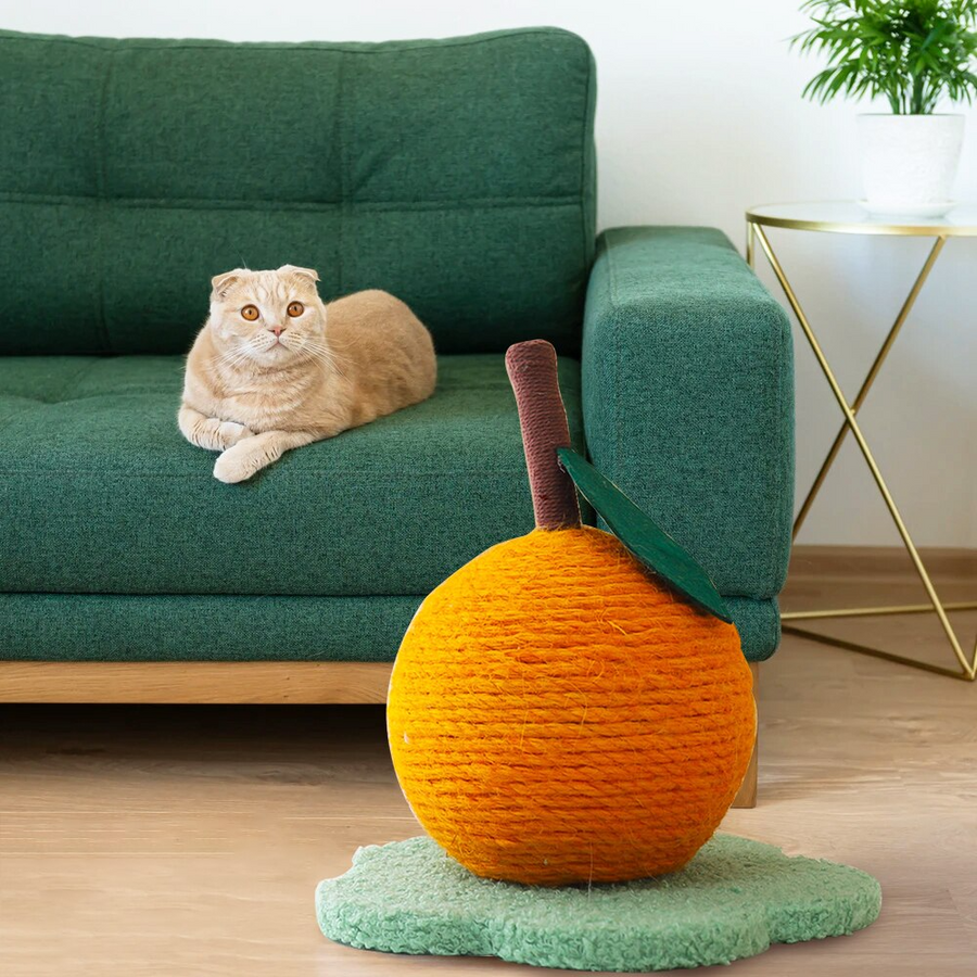Orange Tree Pet Scratching Toy - Image 4