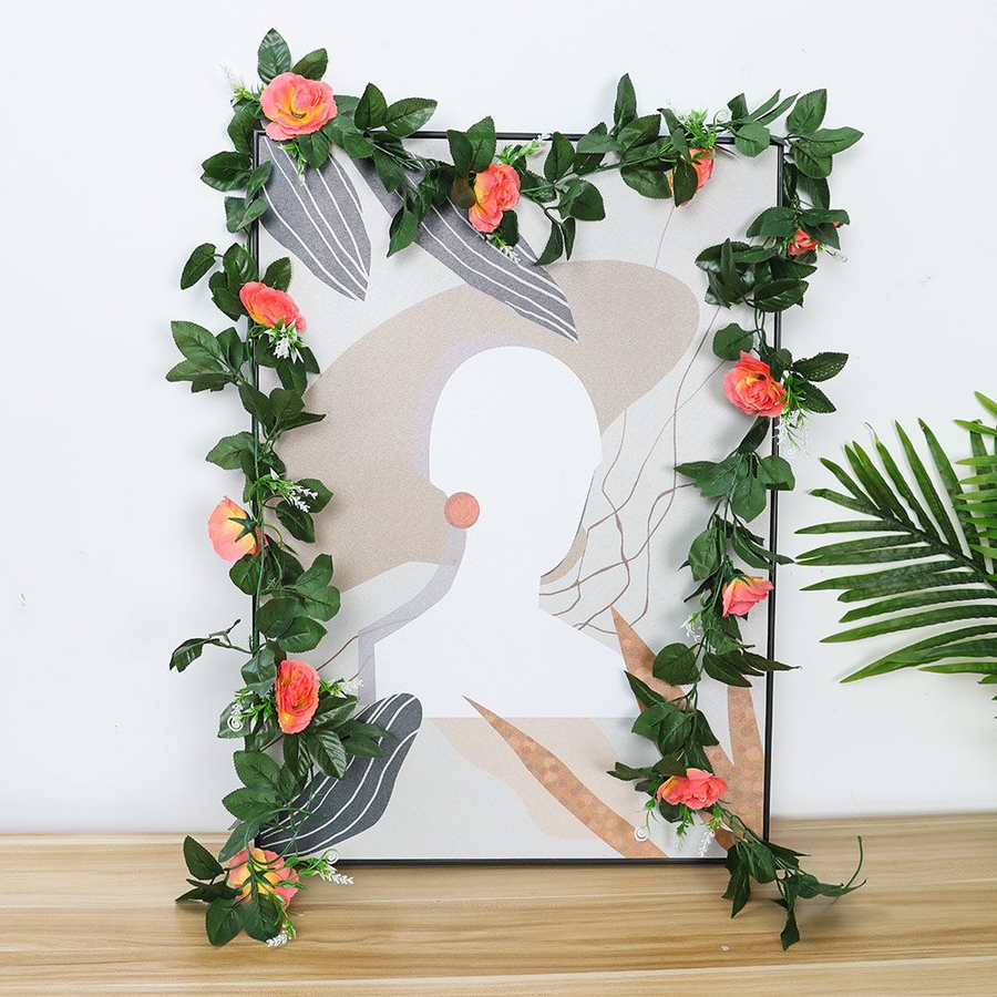 Artificial Rose Hanging Wall Decoration - Image 5
