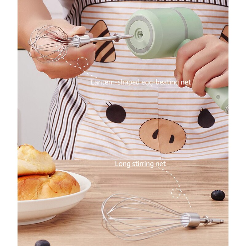 3in1 Pastel Rechargeable Automatic Kitchen Blender - Image 4