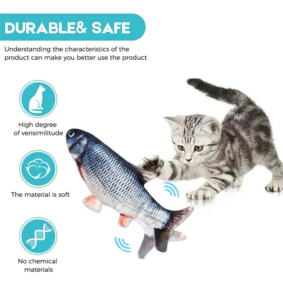 Dancing Fish Interactive Pet Toy - Image 2