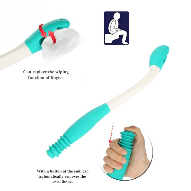 Elderly Long Reach Easy Toilet Paper Holder - Image 11