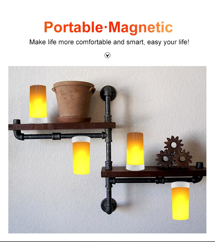 Gravity USB Flameless Night Lamp - Image 2
