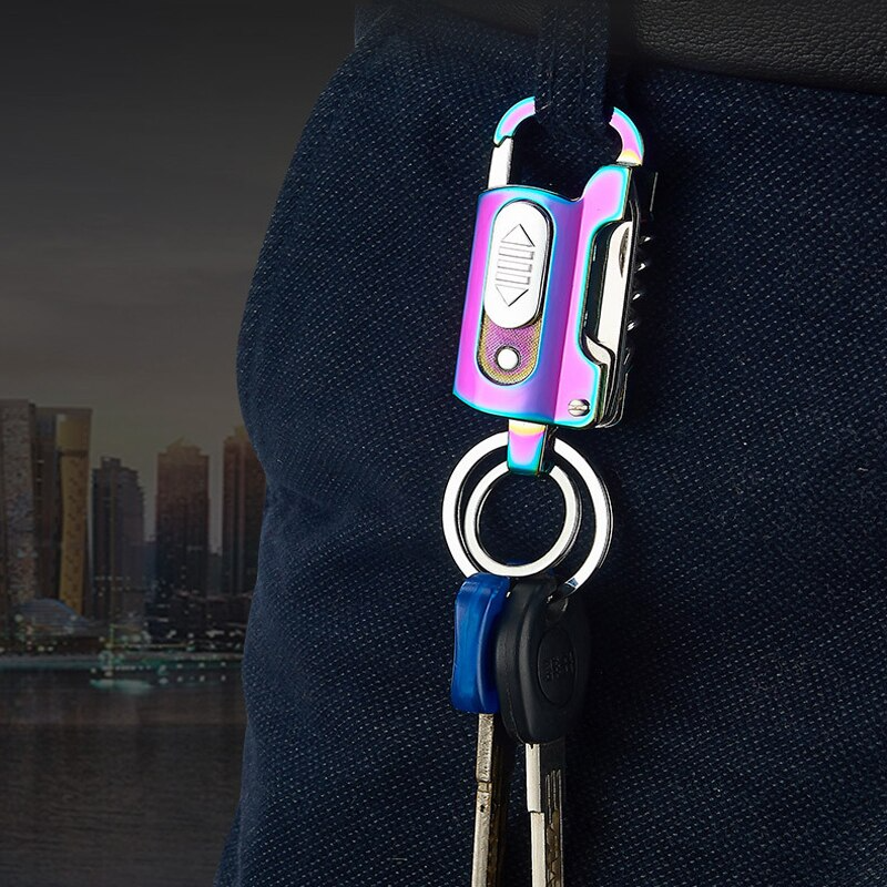 Multifunctional Outdoor Camping Survival Keychain Tool - Image 6