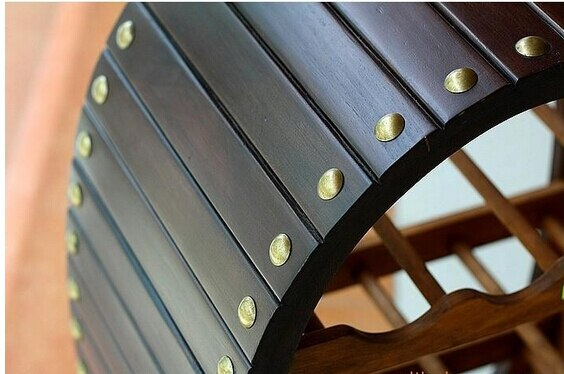 Wooden Bar Kitchen Storage Shelf Holder - Image 1