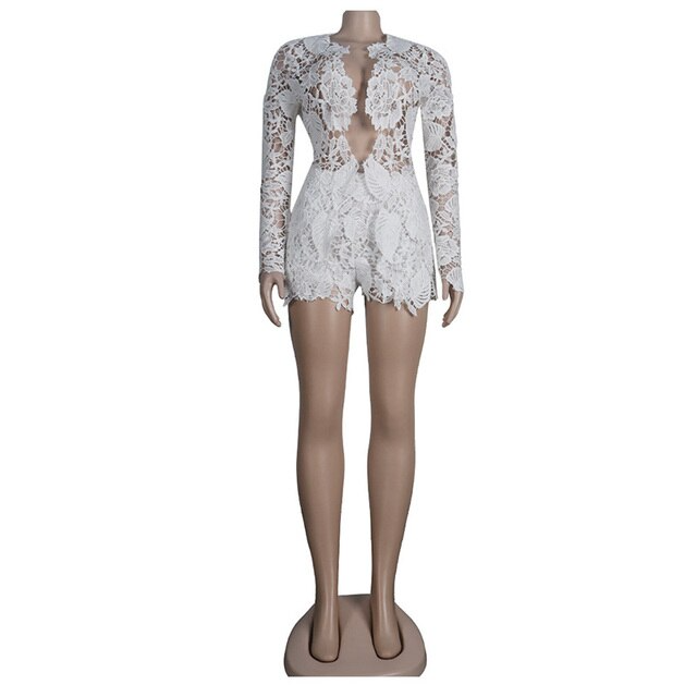 White Lace Dress - Image 6