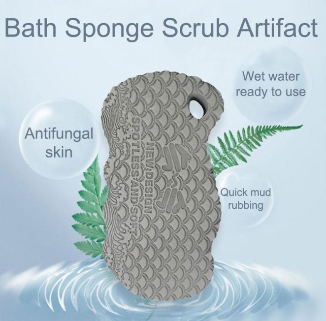 Soft Body Scrubber Shower Sponge - Image 3