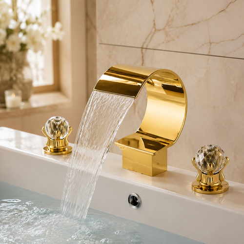 Luma Arc Waterfall Faucet