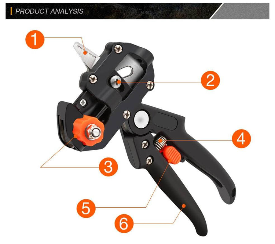 Grafting Fruit Trees Tool Pruner Kit - Image 3
