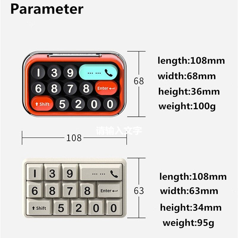Unique Car Helper Parking Phone Number Keyboard - Image 4
