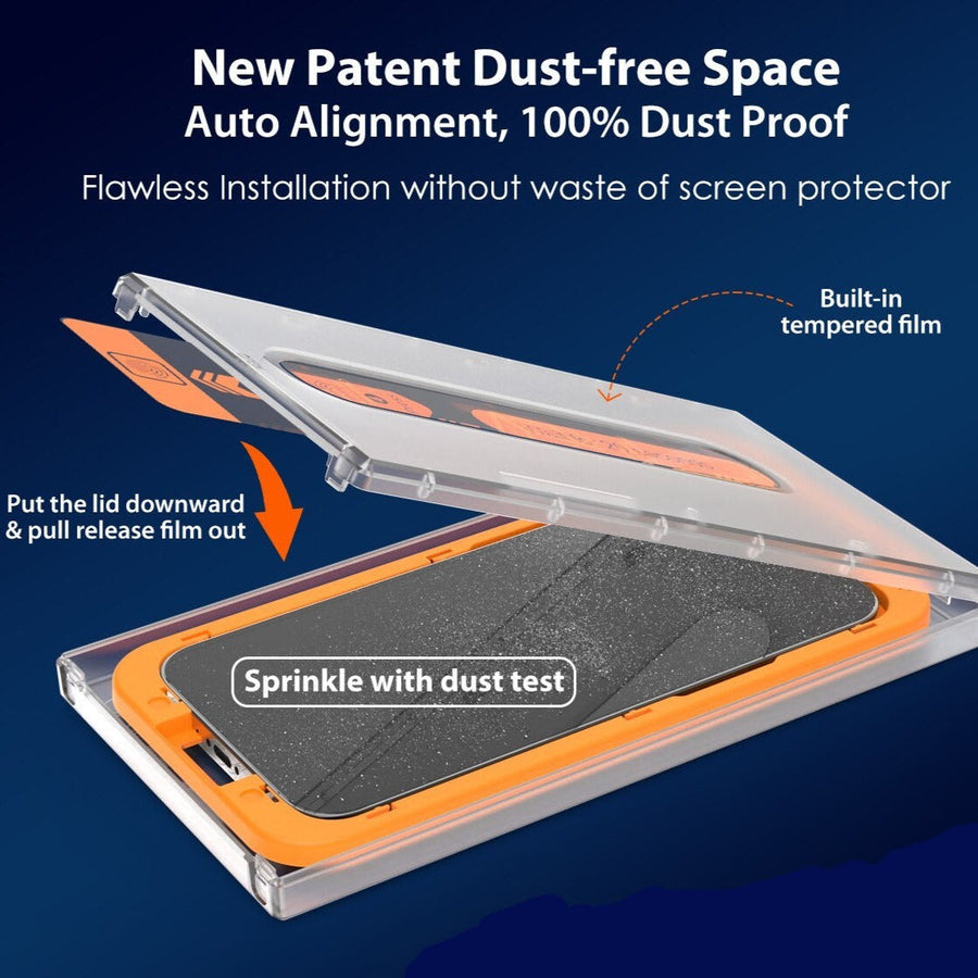Quick Instal Dust-proof iPhone Screen Protector - Image 1