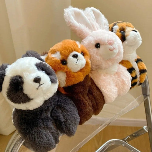 Mini Plush Animals Snap Cute Wristband - Image 0