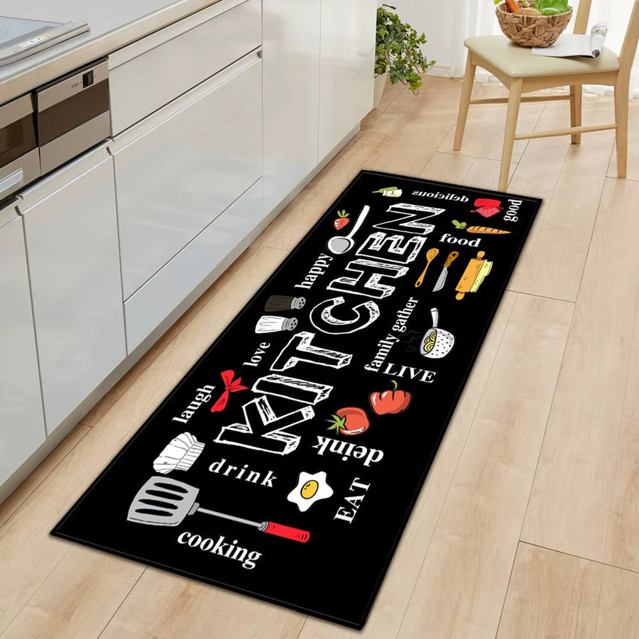 Stylish Non-Slip Laundry Room Floor Mat - Image 5