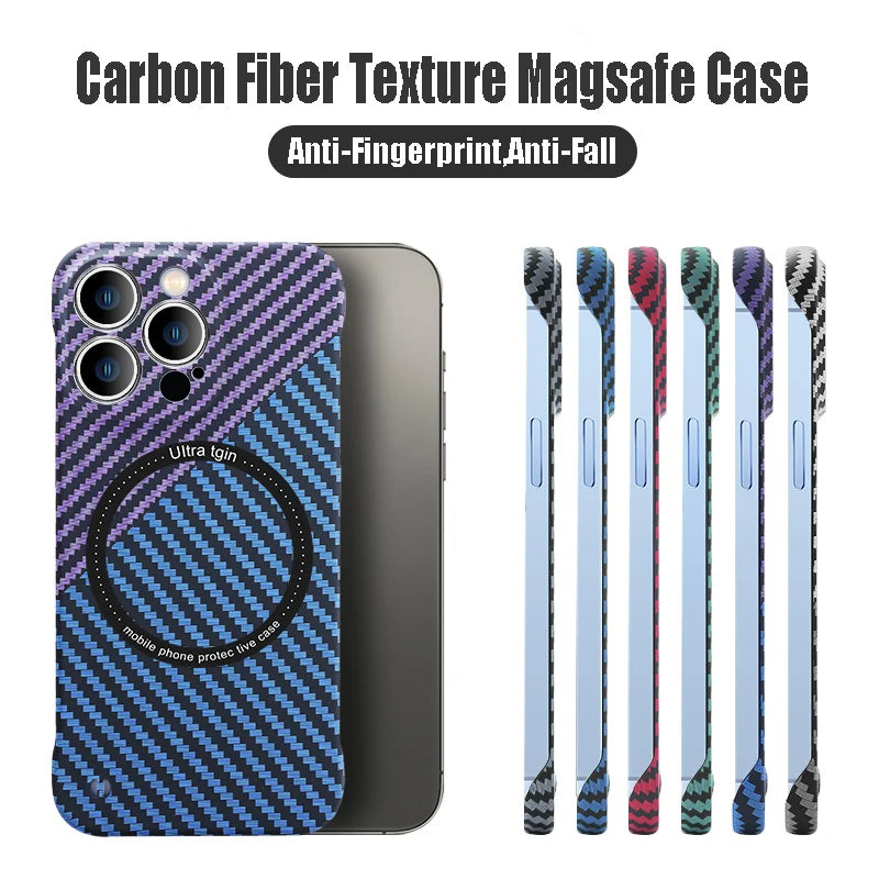 Unique Premium Carbon Fiber iPhone Case - Image 2