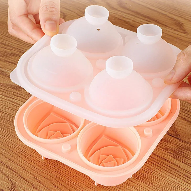 3D Rose Ice Cube Trays - Image 1