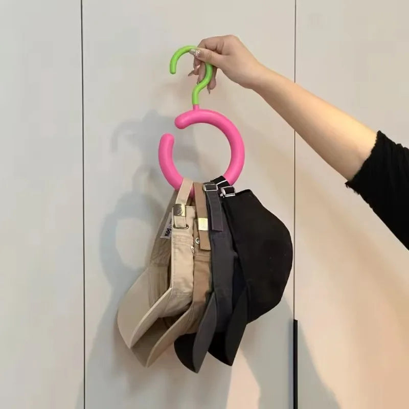 2pcs Rotating Multi-Hook Closet Organizer Hanger - Image 1