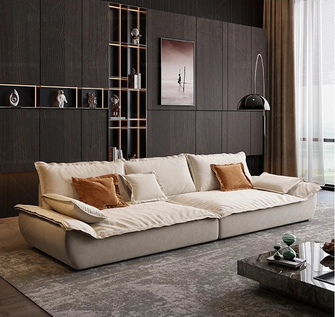 Ultra-Wide Italian Design Adjustable Backrest Sofa - Image 0