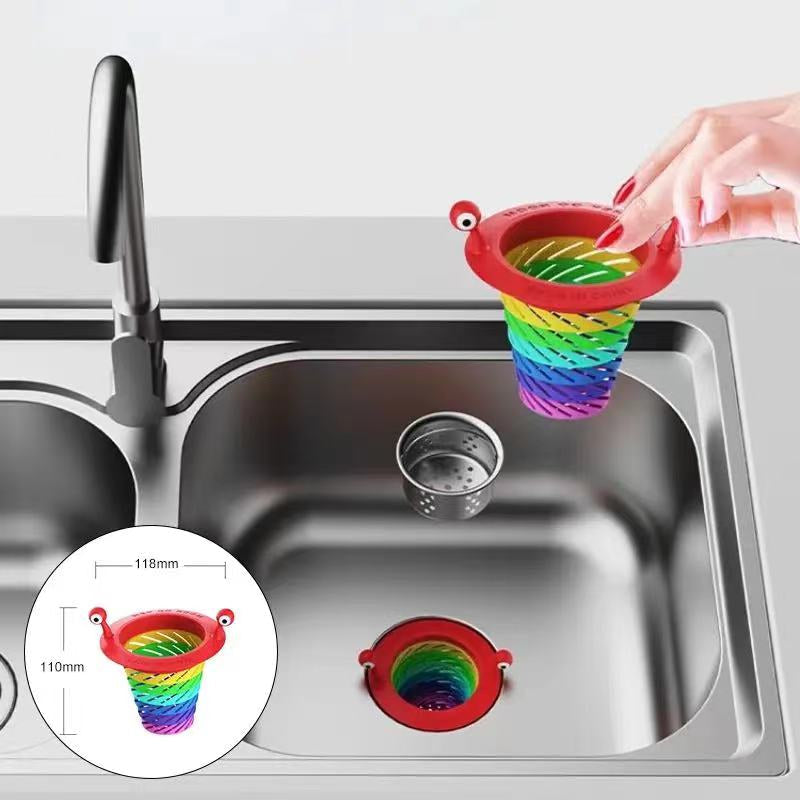 Little Monster Colorful Foldable Sink Strainer Basket - Image 10