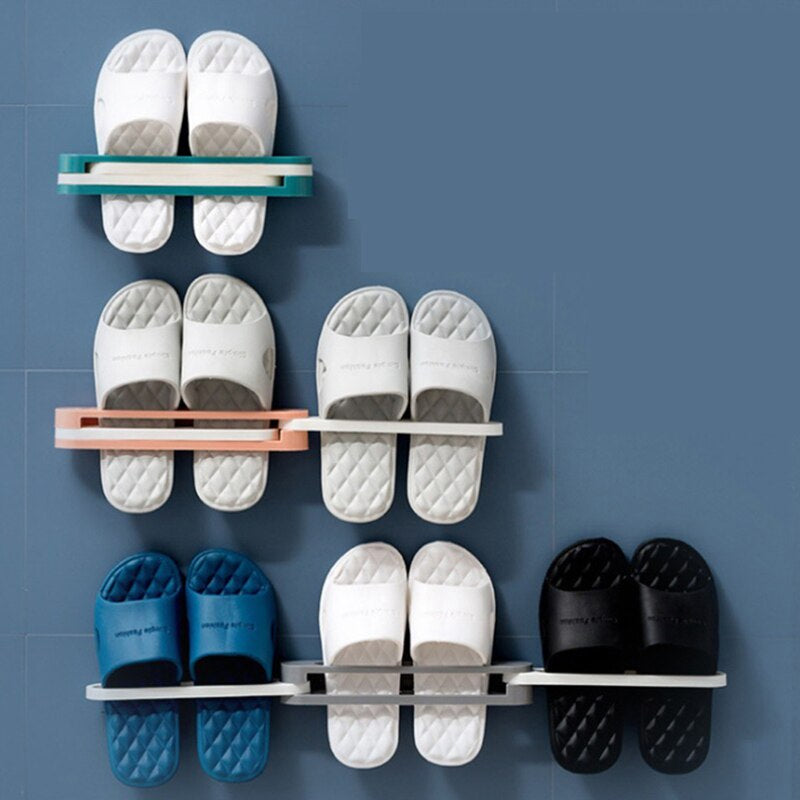 Self-Adhesive Foldable Shoe Rack - Image 4