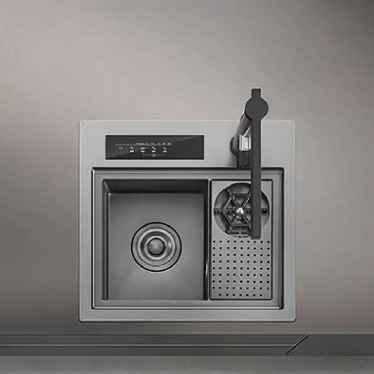 Smart Flow Nano Stainless Steel User-Friendly Cup Washer Sink - Image 1