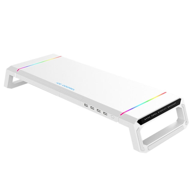 Universal Computer Stand Riser Data Transfer Desk Organizer - Image 9