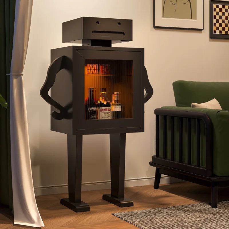Playful Happy Robot Retro Cabinet - Image 5