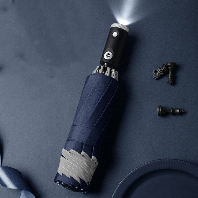 Automatic Reverse Led Light Foldable Umbrella - Image 15