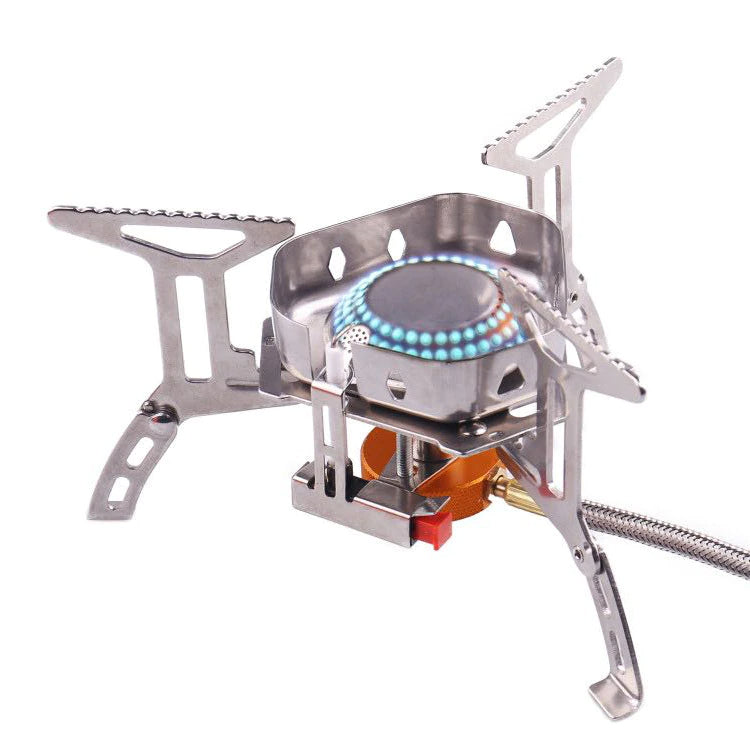 Windproof Outdoor Camping Gas Stove - Image 1