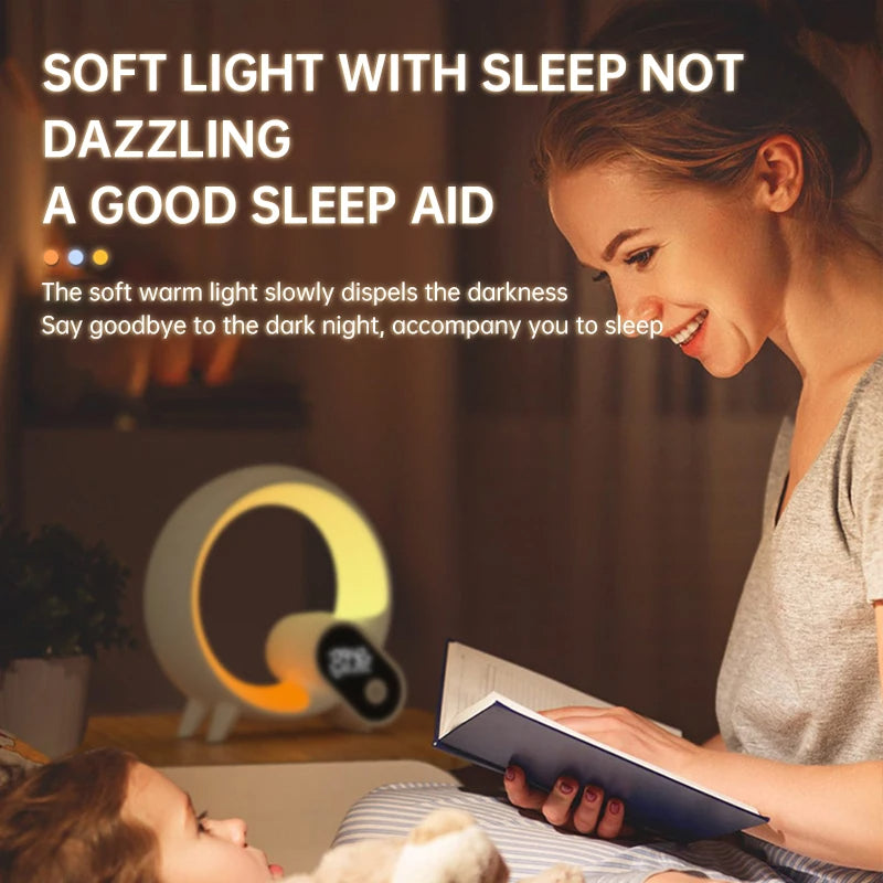 Moon Night Light Alarm Clock - Image 1