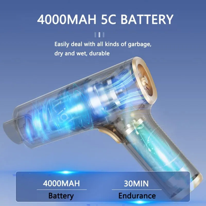 Handheld Wireless Max Pro Car Vacuum Cleaner - Image 1